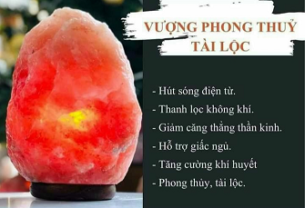 Đèn phong thuỷ tự nhiên HT006